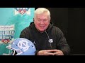 Holiday Bowl Pregame Press Conference: UNC’s Mack Brown &amp; Oregon’s Dan Lanning