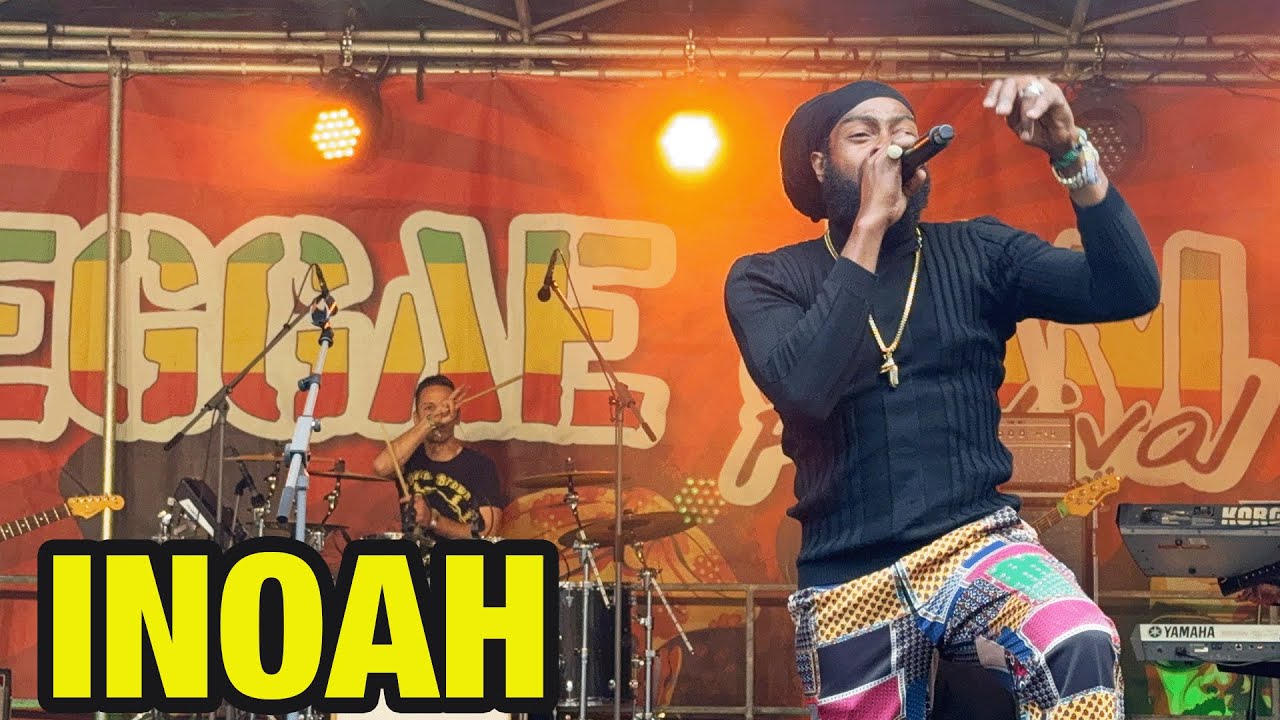 Inoah Rees Ecube Inoah live at Reggae Jam awakening 2025 Germany - YouTube