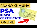 How to Get PSA Birth Certificate ONLINE