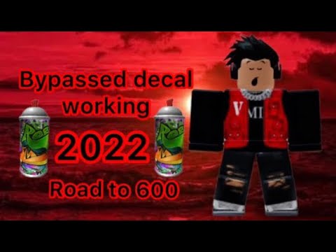 Roblox Bypassed Decals || 2022