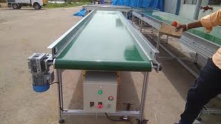 Orange Conveyor Systems  Flat Belt Conveyor Systems