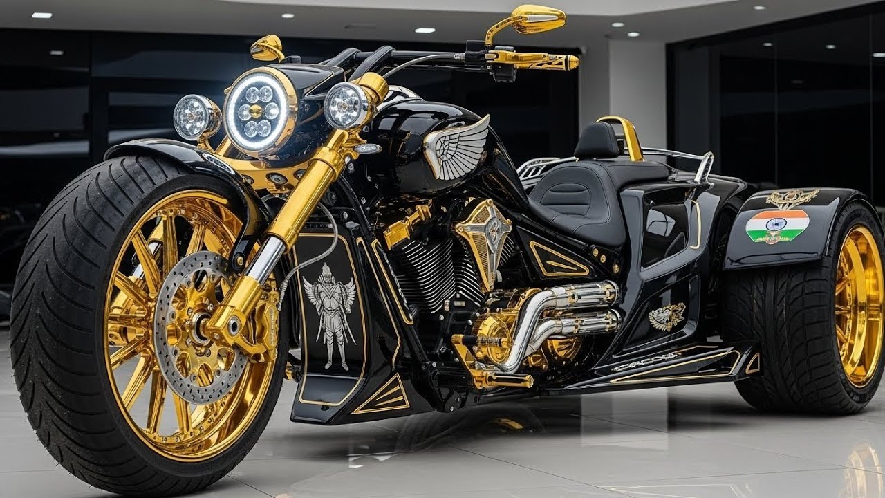 2026 SAINK Custom Luxury Trike – The Ultimate Three-Wheel Statement