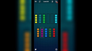 Ball Sort Puzzle Level 28 Solved