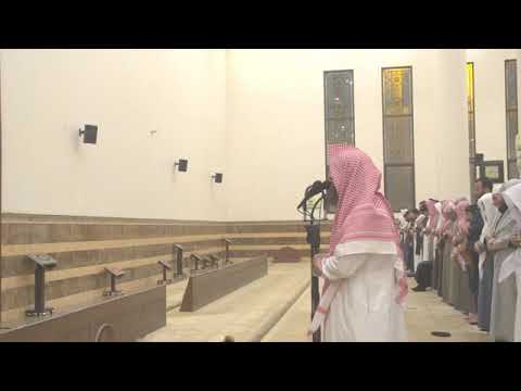 امن هو قانت آناء ليل ساجدا محمد اللحيدان 