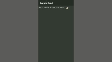 C++ program for finding area of a Square