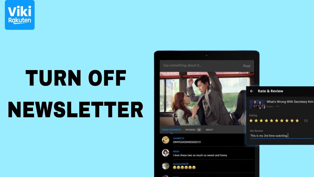 How To Turn Off Comments On Viki