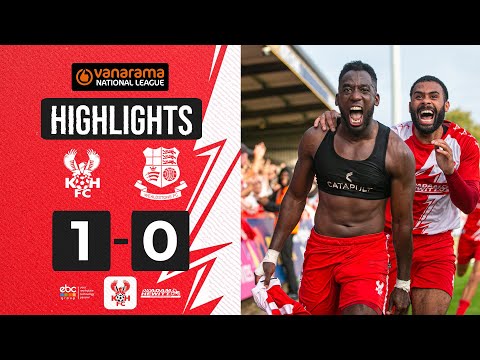 Kidderminster Wealdstone Goals And Highlights