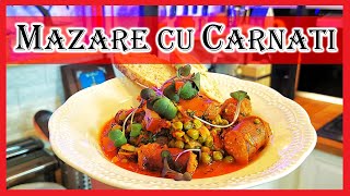 pea Dishwith Smoked Sausages  Minced Meat With Smoked Meat  Chef Florin Arvunescu