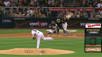 PIT@SD: Cutch doubles home Cervelli in the 4th