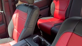 Katzkin Custom 2022 Toyota Tundra Leather Seats #toyotatundra