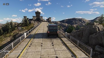 Best Route from Steel Pipe Facility to Lanteveken Castle in Sunken Map - Roadcraft