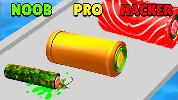 🤢 NOOB vs 😎 PRO vs 😈 HACKER - Sushi Roll 3D | Download App Store APK