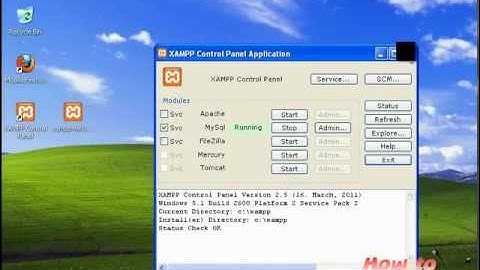 Download and Install Xampp in windows xp and 7 HD