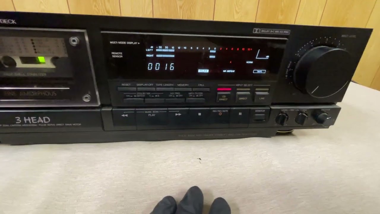 Victor TD-V721 動作状況 - YouTube