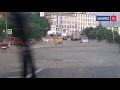 В Севастополе из-за ливня затопило часть улиц