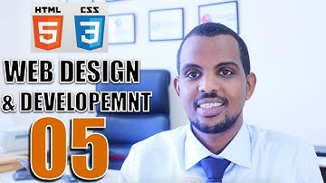 Hero Section | Casharka 05 HTML iyo CSS | Barashada Web design iyo Web development