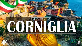 Beautiful Corniglia 4K • Relaxing Italian Music, Instrumental Romantic • Video 4K UltraHD