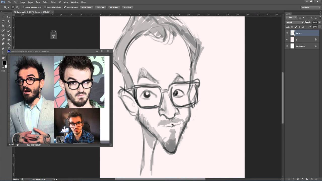 AULA 01 - CARICATURA TOTAL - PC SIQUEIRA 1