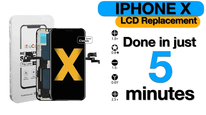 iPhone X/XS Screen Replacement - Easy Step-by-Step #iPhoneRepair  #appleiphone #iPhoneXS"