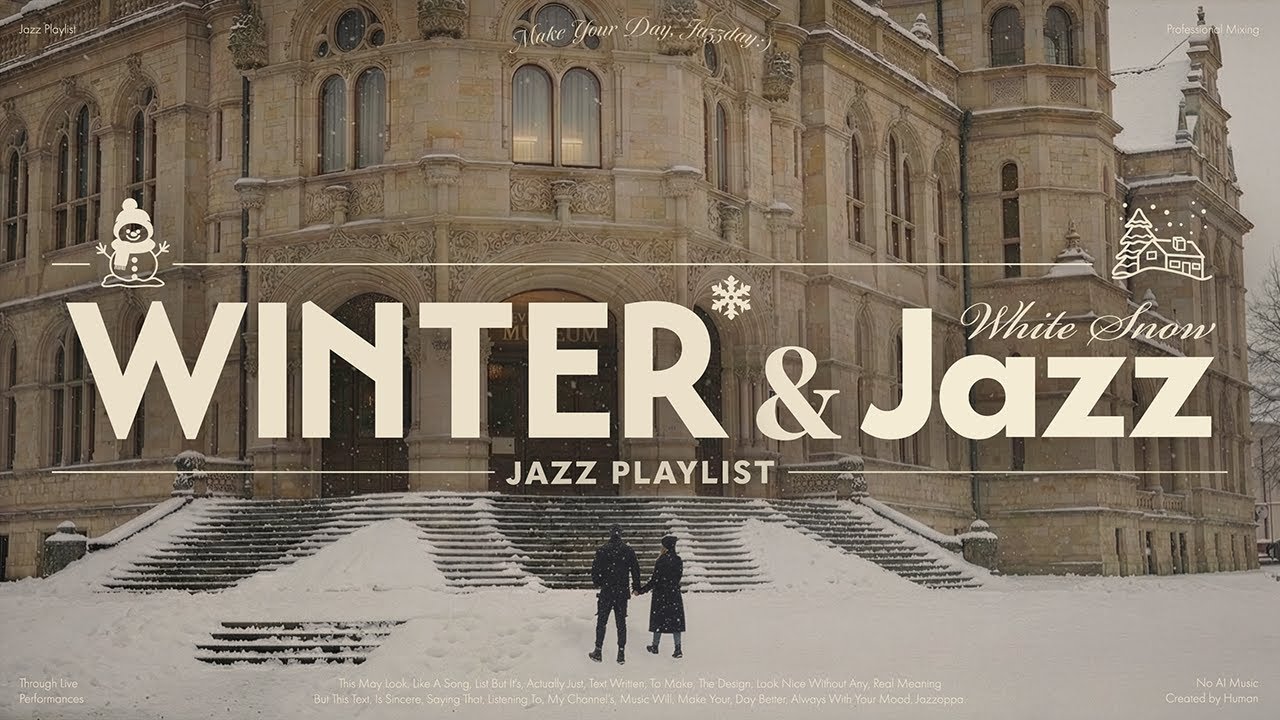 𝗣𝗹𝗮𝘆𝗹𝗶𝘀𝘁 | Classy New York Winter Jazz at the Museum ❄️ | #NoAImusic | Relaxing Winter JAzz