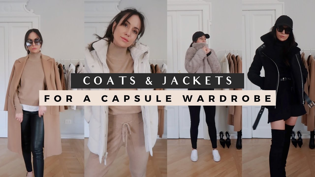 Capsule Wardrobe COATS & JACKETS Edition | My Go To Fall Winter Coats ...