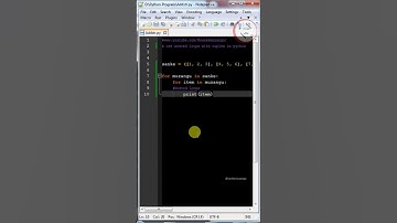 Nested Loop with tuples in python tamil #python #pythonprogramming #code #coding #ytshorts