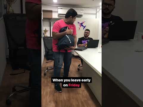 Friday be like...#ytshorts #weekendvibes  #trendingshort #officememes  #corporatememes #weekend