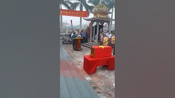 Lễ đón hài cốt liệt sỹ Nguyễn văn Tý về nghĩa trang quê mẹ