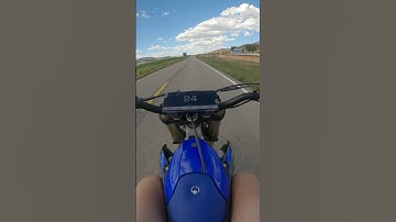 YZ450 Top Speed😱