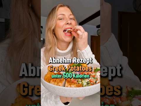 40g Protein Greek Potatoes unter 500 Kalorien | Abnehm Geheimtipp