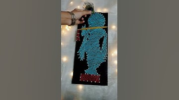 krishna string art🥳order now😍@memories_in_d_making #short #shortvideo #krishna #stringart