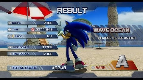 Sonic P-06 | Wave Ocean Speedrun | 2