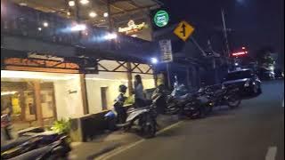 jalan jalan malam pake motor bapack | take a night walk with dad's motorbike
