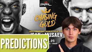 PFL WASHINGTON DC JEAN VS. MUSAEV FULL CARD PREDICTIONS!