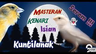 Masteran Kenari Isian Kuntilanak || Sadis Serem 👻