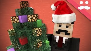 How to make a Redstone CHRISTMAS TREE in Minecraft!