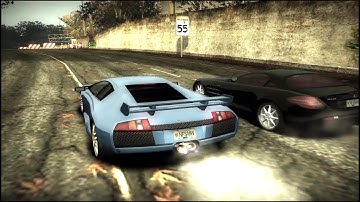 NFS Most Wanted 2005 Gameplay - Blacklist #2 Final Race 2 - izzopk Video Game