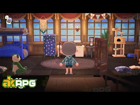 ACNH Luxury Bedroom Design In Cruise Ship - Best Bedroom Design Ideas In Animal Crossing