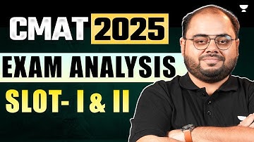 CMAT 2025 Complete EXAM ANALYSIS | Slots I & II | Rahul Suri