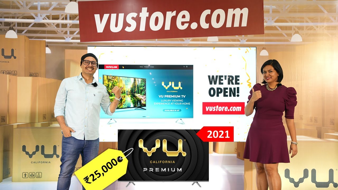 VU TV Event VU Online Store launch VU TV 43 Inch for 25000 VU TV CEO answers our questions