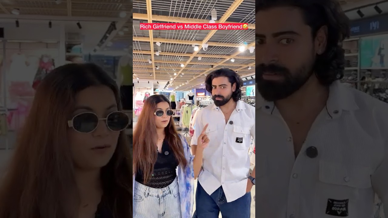 Rich Girlfriend vs Middle Class Boyfriend🤣 #shorts #ytshorts #teratrigun #richgirlfriend