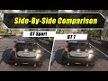 GT7 VS GTS (PS5) - Side-By-Side Comparison - Wheelcam (4K@60)