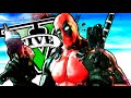 DEADPOOL EN GTA !! MASACRE DEADPOOL EN GTA 5 MODS PC Makiman