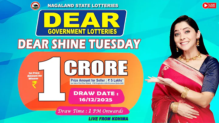 LOTTERY LIVE DEAR 1 PM 16.12.2025 NAGALAND STATE LOTTERY LIVE DEAR LOTTERY LIVE LOTTERY SAMBAD LIVE