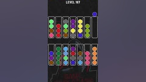 Ball Sort Puzzle | Level 167 | No Extra tube | Single Level