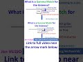 What is a Gamma Match for the Antenna?