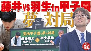 甲子園で藤井聡太vs羽生善治】夢の対局が2024年12月8日に開催決定