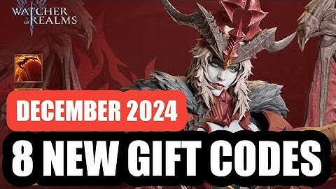 Watcher of Realms Working New Active Promo Codes December 2024 | Watcher of Realms Redeem Codes