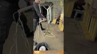 DIY Giant Rope Making Machine | Innovative Manual String Twister