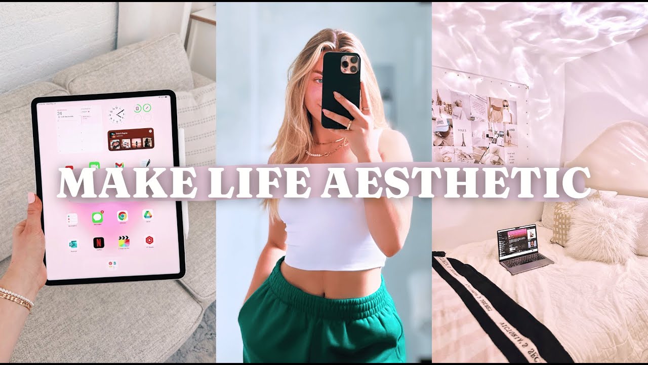 ⁣HOW TO MAKE YOUR LIFE AESTHETIC | room, phone, style, instagram...